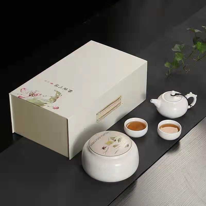 窑罐兰手礼套盒泾阳15年泾字号茯茶80克实拍